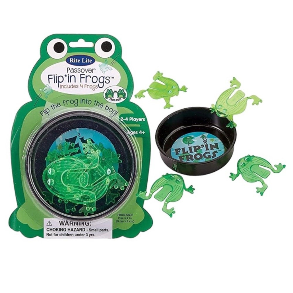 🔵 3/ $15 - Rite Lite Passover Flip in Frogs